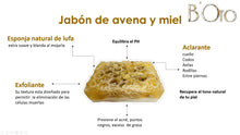 Cargar imagen en el visor de la galería, Jabon de Avena con Lufa