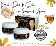 Cargar imagen en el visor de la galería, Kit Especial Duo de dia con jabon de avena y miel