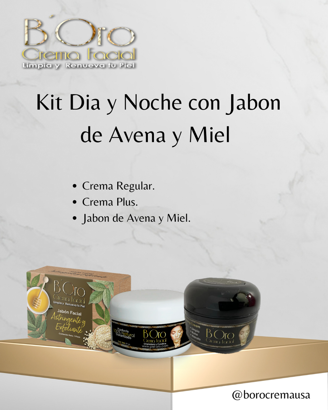 Day and Night Pack with Oatmeal and Honey Soap