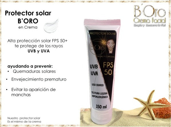 Bloqueador Solar BOro