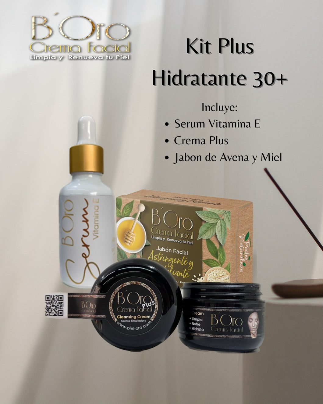 Kit Plus Hidratante 30+ BOro