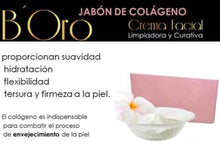 Cargar imagen en el visor de la galería, Kit Piel tersa crema de dia  con jabon de colageno
